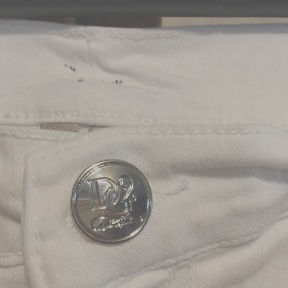 Diane Gilman DG2 White Burmuda Shorts 16W - Picture 4 of 5